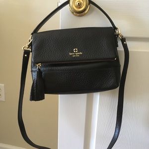 Kate Spade Cobble Hill Flap tassel shoulder bag